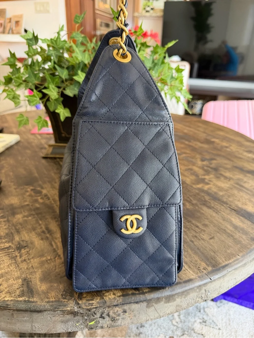 CHANEL classic navy